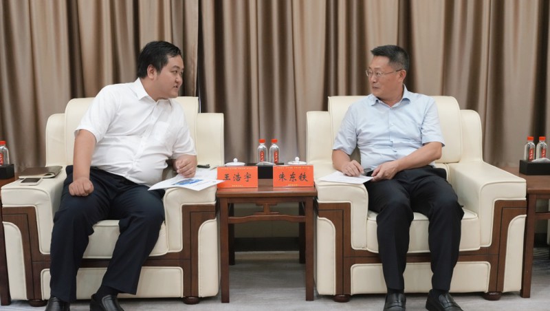 大禹动态| 集团董事长王浩宇拜访湖南省水利厅党组书记、厅长朱东铁